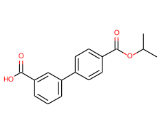 Biphenyl-3,4'-dicarboxylic acid 4'-isopropyl ester