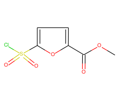 Methyl 5-(chlorosulfonyl)-2-furoate