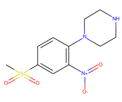 1-(4-Methylsulfonyl-2-nitrophenyl)piperazine