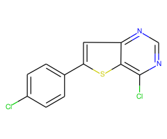 4-Chloro-6-(4-chlorophenyl)thieno[3,2-d]pyrimidine