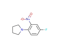 1-(4-Fluoro-2-nitrophenyl)pyrrolidine