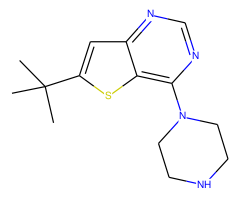 6-t-Butyl-4-piperazinothieno[3,2-d]pyrimidine