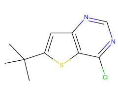 6-t-Butyl-4-chlorothieno[3,2-d]pyrimidine