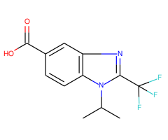 1-iso-Propyl-2-(trifluoromethyl)benzimidazole-5-carboxylic acid