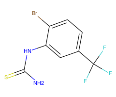 1-(2-Bromo-5-trifluoromethylphenyl)-2-thiourea