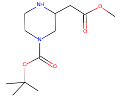 N-4-Boc-2-Piperazineacetic acid methyl ester