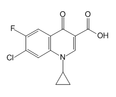 7-Chloro-1-cyclopropyl-6-fluoro-4-oxo-1,4-dihydro-quinoline-3-carboxylic acid