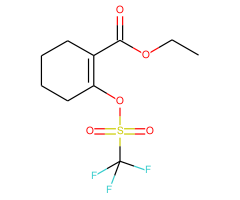 Ethyl 2-(trifluoromethylsulfonyloxy)-1-cyclohexene-1-carboxylate