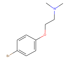 4-[2-N,N-Dimethylaminoethoxy]bromobenzene