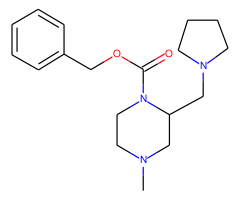 4-Methyl-2-pyrrolidin-1-ylmethyl-piperazine-1-carboxylic acid benzyl ester