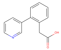 2-(3'-Pyridyl)phenylacetic acid