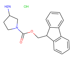 3-Amino-1-N-Fmoc-pyyrolidine hydrochloride