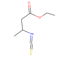 Ethyl dl-3-isothiocyanatobutyrate