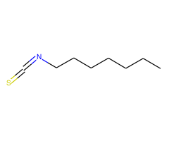 Heptyl isothiocyanate