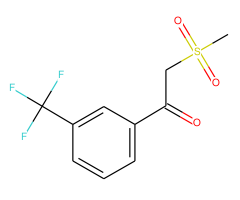 2-Methylsulfonyl-1-(3-trifluoromethylphenyl)ethanone