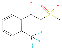 2-Methylsulfonyl-1-(2-trifluoromethylphenyl)ethanone