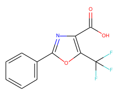 2-Phenyl-5-trifluoromethyloxazole-4-carboxylic acid