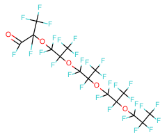 Perfluoro-2,5,8,11-tetramethyl-3,6,9,12-tetraoxapentadecanoyl fluoride