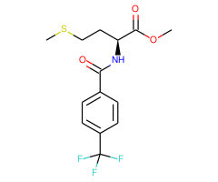 N-[4-(Trifluoromethyl)benzoyl]-l-methionine methylester