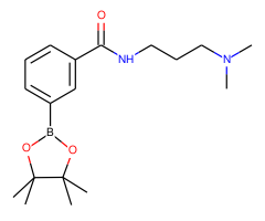 N-(3-Dimethylaminopropyl)-3-(4,4,5,5-tetramethyl-1,3,2-dioxaborolan-2-yl)benzamide