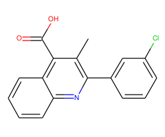 2-(3-Chloro-phenyl)-3-methylquinoline-4-carboxylic acid