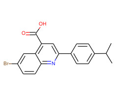 6-Bromo-2-(4-isopropyl-phenyl)-quinoline-4-carboxylic acid