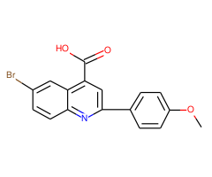 6-Bromo-2-(4-methoxyphenyl)quinoline4-carboxylic acid