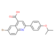 6-Bromo-2-(4-isopropoxy-phenyl)-quinoline-4-carboxylic acid