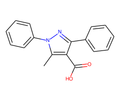 5-Methyl-1,3-diphenyl-1H-pyrazole-4-carboxylic acid