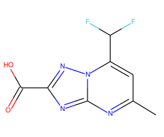 7-Difluoromethyl-5-methyl-[1,2,4]triazolo[1,5-a]pyrimidine-2-carboxylic acid