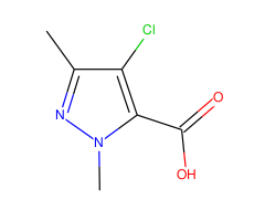 4-Chloro-1,3-dimethyl-1H-pyrazole-5-carboxylic acid