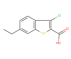 3-Chloro-6-ethylbenzo[b]thiophene-2-carboxylic acid