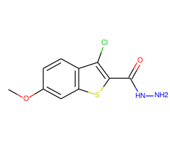 3-Chloro-6-methoxy-benzo[b]thiophene-2-carboxylic acid hydrazide