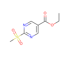 Ethyl 2-(methylsulfonyl)pyrimidine-5-carboxylate