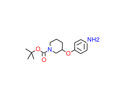 3-(4-Aminophenoxy)piperidine-1-carboxylic acid tert-butyl ester