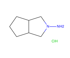 Hexahydrocyclopenta[c]pyrrol-2(1H)-amine hydrochloride