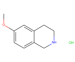 6-Methoxy-1,2,3,4-tetrahydroisoquinoline hydrochloride