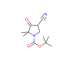 tert-Butyl 4-cyano-2,2-dimethyl-3-oxopyrrolidine-1-carboxylate