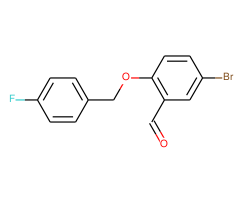 5-bromo-2-[(4-fluorobenzyl)oxy]benzaldehyde