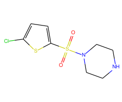 1-[(5-chlorothien-2-yl)sulfonyl]piperazine