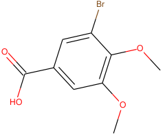 3-Bromo-4,5-dimethoxybenzoic Acid