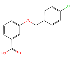 3-[(4-chlorobenzyl)oxy]benzoic acid