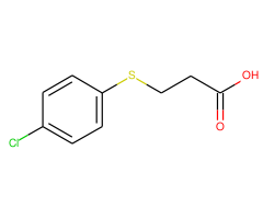 3-[(4-chlorophenyl)thio]propanoic acid