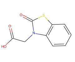 (2-oxo-1,3-benzothiazol-3(2H)-yl)acetic acid