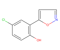 4-chloro-2-isoxazol-5-ylphenol