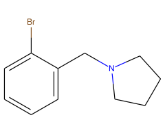 1-(2-Bromobenzyl)pyrrolidine