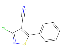 3-chloro-5-phenylisothiazole-4-carbonitrile