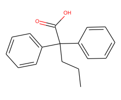 2,2-Diphenylpentanoic acid