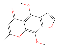 4,9-dimethoxy-7-methyl-5H-furo[3,2-g]chromen-5-one