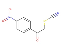 2-(4-nitrophenyl)-2-oxoethyl thiocyanate